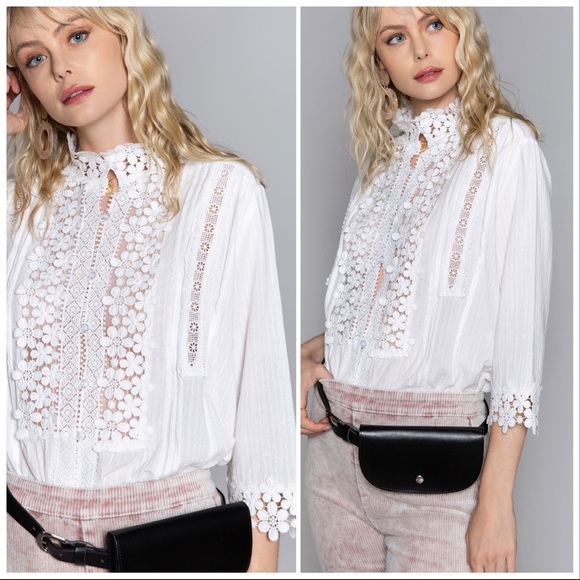 Authentic “Infamous” POL Lace Top - Picture 2 of 11